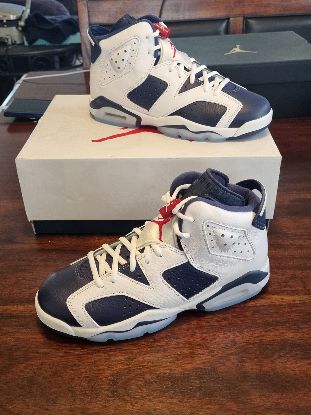 Nike Air Jordan 6 retro 'olympic' 2024 GS